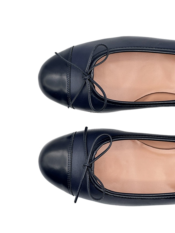 ALDA 2.0 con tacco in pelle blu