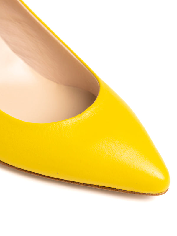 Allegra in nappa gialla