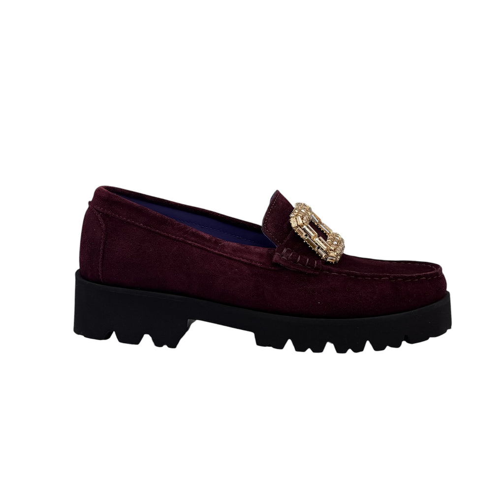TORINO in chenille barolo