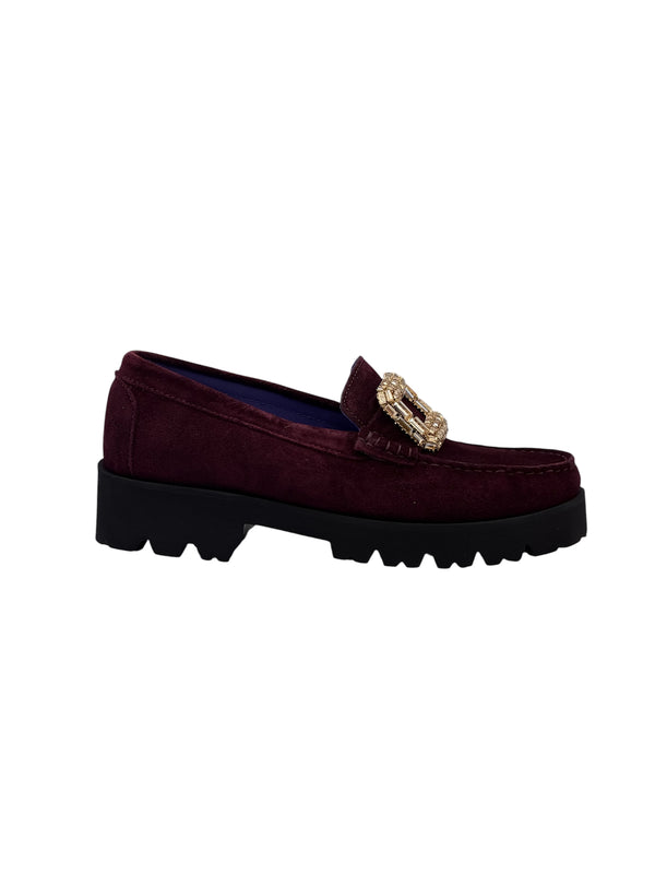 TORINO in chenille barolo