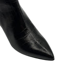 ARISA stivaletto in stampa cocco sfumata nera con tacchetto - BEST SELLER NEW COLLECTION