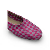GIO' in nappa intrecciata pink e glicine- New Collection