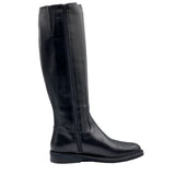 ALEXANDRA stivale alto con zip in nappa nera - BEST SELLER