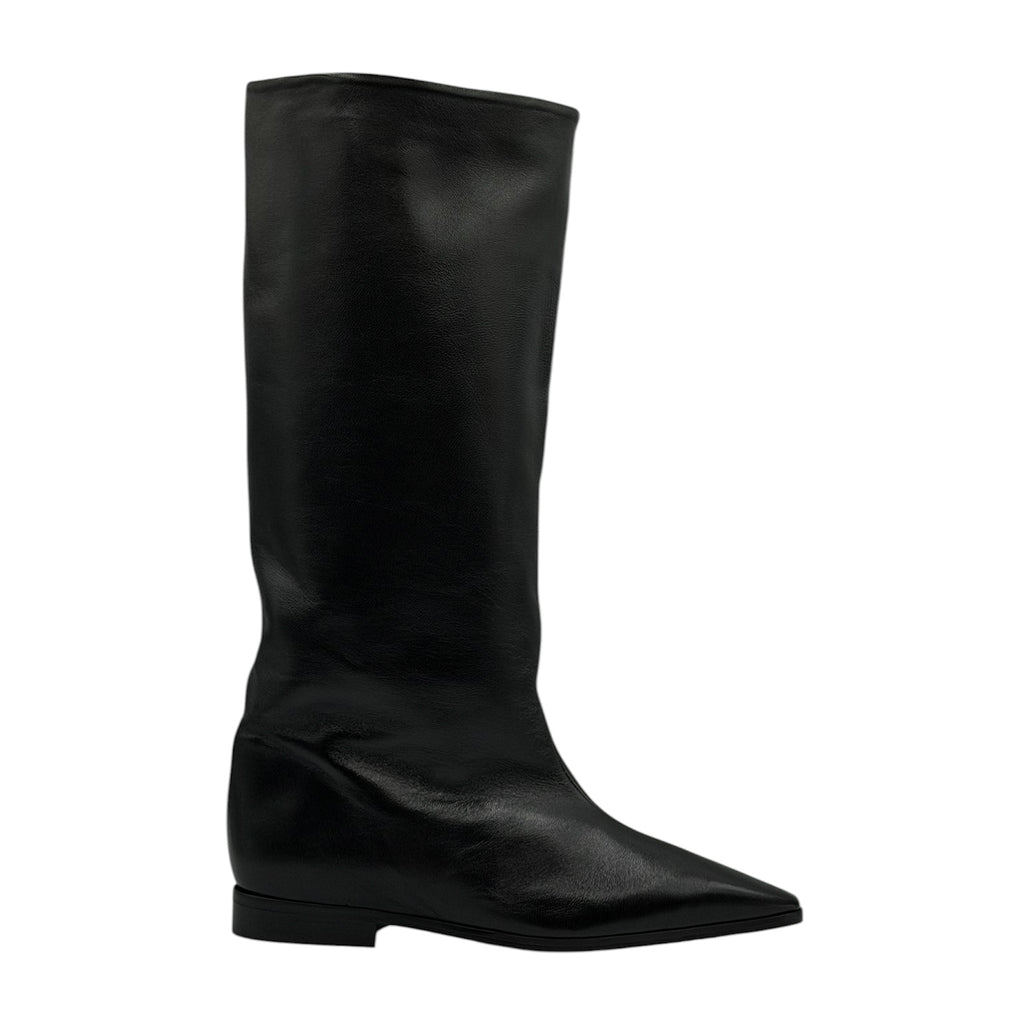 ANGELA stivale morbido in nappa nera - BEST SELLER NEW COLLECTION