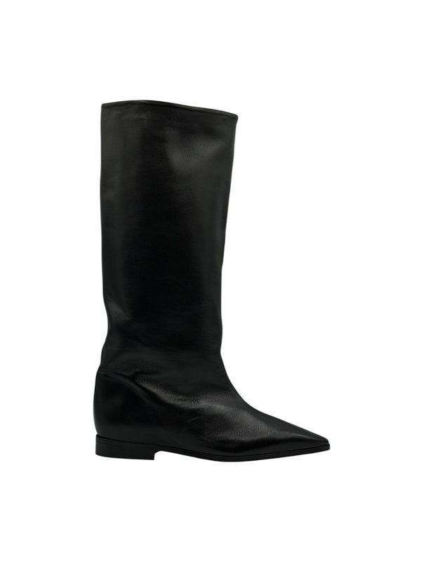 ANGELA stivale morbido in nappa nera - BEST SELLER NEW COLLECTION