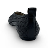 GIO' in nappa intrecciata nera - New Collection