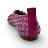GIO' in nappa intrecciata pink e glicine- New Collection