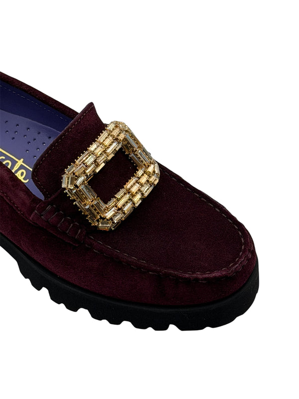 TORINO in chenille barolo