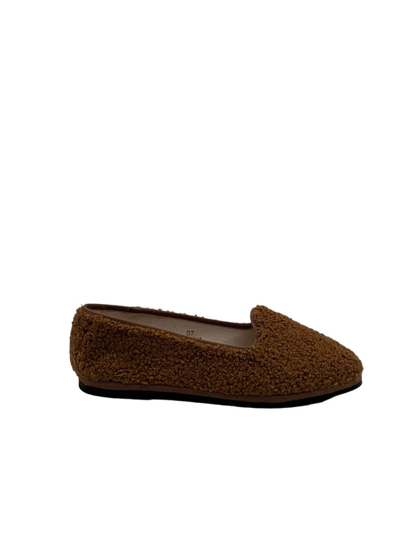 Alberta Shearling Cuoio Teddy