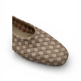 GIO' in nappa intrecciata sabbia malto- New Collection