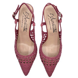 ALLEGRA 2.0 in nappa intrecciata ROSE - New Collection