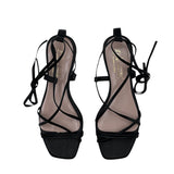 ANCELLA in nappa NERA