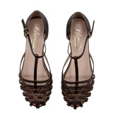 ALABAMA in nappa laminata BRONZO