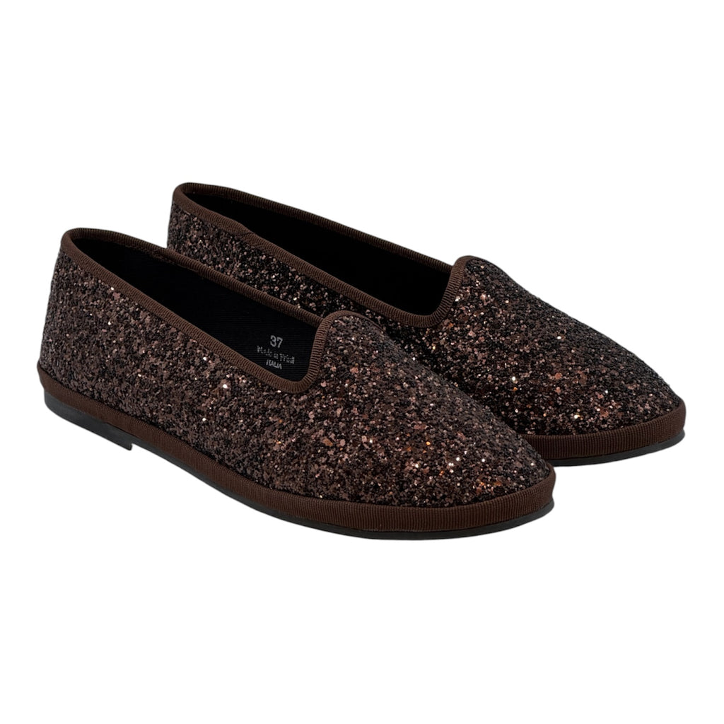 Alberta GLITTER MARRONE - edizione speciale