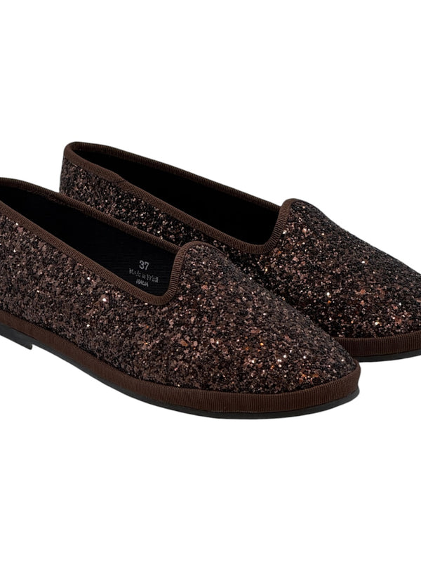 Alberta GLITTER MARRONE - edizione speciale