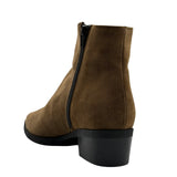 ANITA stivaletto in velour brown con tacco - BEST SELLER NEW COLLECTION