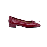 ALDA 2.0 con tacco in vernice rubino